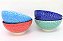 Conjunto de Bowls coloridos, em baixo relevo, 15 x 7,5cm - 4 pçs - Imagem 4