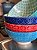 Conjunto de Bowls coloridos com baixo relevo 15 x 7,5 cm - 4 peças - Imagem 1