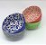 Conjunto de Bowls de porcelana coloridos, Alto relevo - 13 x 7cm - 4 peças - Imagem 2