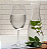 Jogo de  taças Lara de Cristal transparente Bohemia para  água 450ML - 6 Unidades - Imagem 1