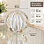 Lamparina de Cristal Murano Branco e Transparente 10x10 cm | Cristais São Marcos | Casa de Lila - Imagem 5