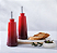 Conjunto Galheteiro Óleo e Vinagre de Cerâmica Vermelho - Le Creuset - Imagem 3