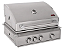 Churrasqueira Amalfi- Evol. Aço Inox 304, Grelha 8mm Aço Inox 304, 03 Queimadores Standard, 1 Infrared-220V - Imagem 1