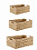 Cesto Decorativo em Fibra Natural – Jogo com 3 Peças - Imagem 3