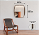 Espelho Retro Cristal Liso com Moldura Laminada Louro Artimage | Casa de Lila - Imagem 5