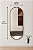 Espelho Retro Cristal Liso com Moldura Laminada Louro Artimage | Casa de Lila - Imagem 4
