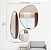 Espelho de Cristal com Acabamento Laminado em Mogno – Artimage | Sofisticação e Requinte | Casa de Lila - Imagem 3