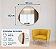 Espelho de Cristal Bold com Moldura em Madeira – Artimage | Sofisticação e Presença | Casa de Lila - Imagem 4