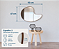 Espelho Puzzle Cristal com Moldura Laminada Mogno Artimage | Casa de Lila - Imagem 6