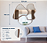Espelho Puzzle Cristal com Moldura Laminada Mogno Artimage | Casa de Lila - Imagem 3