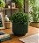 Cachepô Redondo Decorativo em Cerâmica Verde 13cm – Charme e Versatilidade | Casa de Lila - Imagem 1