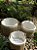 Conjunto com 3 peças de Cestos de Palha e Tecido - Imagem 3