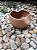 Vaso Ceramica Mocha Mousse Acabamento Fosco - 28x14 - Imagem 1