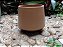 Vaso Ceramica Mocha Mousse Acabamento Fosco - 17 x 19 - Imagem 1