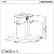 Coifa de parede  Box 90 Crystal-Crissair 220V - Imagem 3