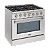 Fogão Freestanding Austin 90 Inox- Crissair 220V - Imagem 5