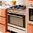 Fogão de Piso Invita Gás/Elétrico 75 cm, 5 Queimadores, Forno Elétrico 92 Litros, Inox, 220V - Casa de Lila - Imagem 2