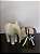 Escultura Elefante em Poliresina - P - Imagem 1