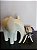 Escultura Elefante em Poliresina - G - Imagem 1