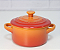 Mini Cocotte Laranja de Cerâmica - Lê Creuset - Imagem 3