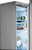 Refrigerador de embutir e de piso DUO 660 V2, all freezer e all refrigerator, 658 litros, abertura freezer à esquerda e refrigerador à direita, puxadores em latão polido, Tecno Vintage - 220V - Imagem 16