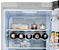 Refrigerador de embutir e de piso DUO 650 V2, bottom freezer aplicado em par, 648 litros, portas reversíveis, puxadores em latão polido, Tecno Vintage - 220V - Imagem 5