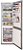 Refrigerador de embutir e de piso DUO 650 V2, bottom freezer aplicado em par, 648 litros, portas reversíveis, puxadores em latão polido, Tecno Vintage - 220V - Imagem 3