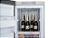 Refrigerador de embutir e de piso DUO 600 V2, all freezer e bottom freezer, 602 litros, abertura all freezer à esquerda e bottom freezer reversível, puxadores em latão polido, Tecno Vintage - 220V - Imagem 13