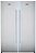 Refrigerador de embutir e de piso DUO 660 P, all freezer e all refrigerator, 658 litros, abertura freezer à esquerda e refrigerador à direita, puxadores tubulares em inox, Tecno Professional - 220V - Imagem 9