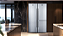 Refrigerador de embutir e de piso , bottom freezer e all refrigerator, 704 litros, abertura freezer reversível e refrigerador à direita, puxadores em aço inox escovado, Tecno Professional - 220V - Imagem 3