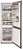 Refrigerador de embutir e de piso, bottom freezers aplicados em par, 648 litros, abertura reversível em ambos os freezers, puxadores em aço inox escovado, Tecno Professional - 220V - Imagem 5