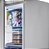 Refrigerador de embutir e de piso, bottom freezers aplicados em par, 648 litros, abertura reversível em ambos os freezers, puxadores em aço inox escovado, Tecno Professional - 220V - Imagem 17