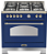 Fogão Lofra Dolcevita Azul, 5 Queimadores a Gás, Forno Elétrico 101 L com Grill, Piso e Embutir, 220V - Casa de Lila - Imagem 1