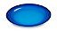 Prato Raso Le Creuset Azure Blue 27 cm – Cerâmica Premium | Casa de Lila - Imagem 3