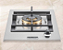 Cooktop Domino Tecno Professional 30 cm,  queimador profissional Dual Flame em latão de 4.000 W - Casa de Lila - Imagem 3