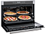Forno Tecno Vintage 90 cm, elétrico, 138 litros, com Air Fry, convecção dupla, 15 funções, preto fosco e puxador em latão polido, 220V - Casa de Lila - Imagem 13