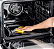 Forno Tecno Professional 60 cm, elétrico, 67 litros, Air Fry, 8 funções, calor ventilado, painel analógico e puxador tubular, 220V - Casa de Lila - Imagem 9