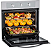 Forno Tecno Professional 60 cm, elétrico, 67 litros, Air Fry, 8 funções, calor ventilado, painel analógico e puxador tubular, 220V - Casa de Lila - Imagem 8