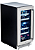 Adega Tecno Professional 38 cm, 23 Garrafas, 2 Zonas de Temperatura, Inox Escovado, Porta à Esquerda, 220V - Casa de Lila - Imagem 4