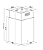 Coifa de Ilha Tramontina Square Isla 40 Silent em Aço Inox Black Steel com Tratamento Antidigitais, 40 cm, 220 V - Casa de Lila - Imagem 6