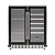 Adega para 33 garrafas + Cervejeira para 88 latas de embutir 172  litros inox- Crissair 220V - Imagem 1