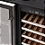 Adega para 33 garrafas + Cervejeira para 88 latas de embutir 172  litros inox- Crissair 220V - Imagem 8