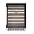 Adega inox para embutir 129 litros para 46 garrafas -Crissair 220V - Imagem 1
