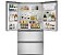 Refrigerador French door, 452 litros, piso ou embutido, Inverter, 220V. - Imagem 5