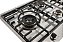 Cooktop á gás filotop 90 cm Professional, 5 queimadores profissionais a gás, emblema Tecno cromado, com queimador Dual Flame de 4.000 W, Tecno Professional-220V - Imagem 11