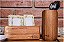 Porta colher Verre Madeira Teca ARZ Home Design - Imagem 1