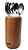 Porta colher Verre Madeira Teca ARZ Home Design - Imagem 2