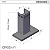 Coifa Drito Plane de parede  Inox 90 cm- Crissair 220V - Imagem 4