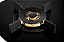 Cooktop a gás dominó 1 queimador, vitroceramica, moldura inox, Dual flame 6000W, Tecno Original-220V - Imagem 3