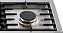 Cooktop a gás 75 cm, inox ,5 queimadores, com tripla chama Lateral ,Dual flame 4.000W, Tecno Vintage - 220V - Imagem 6